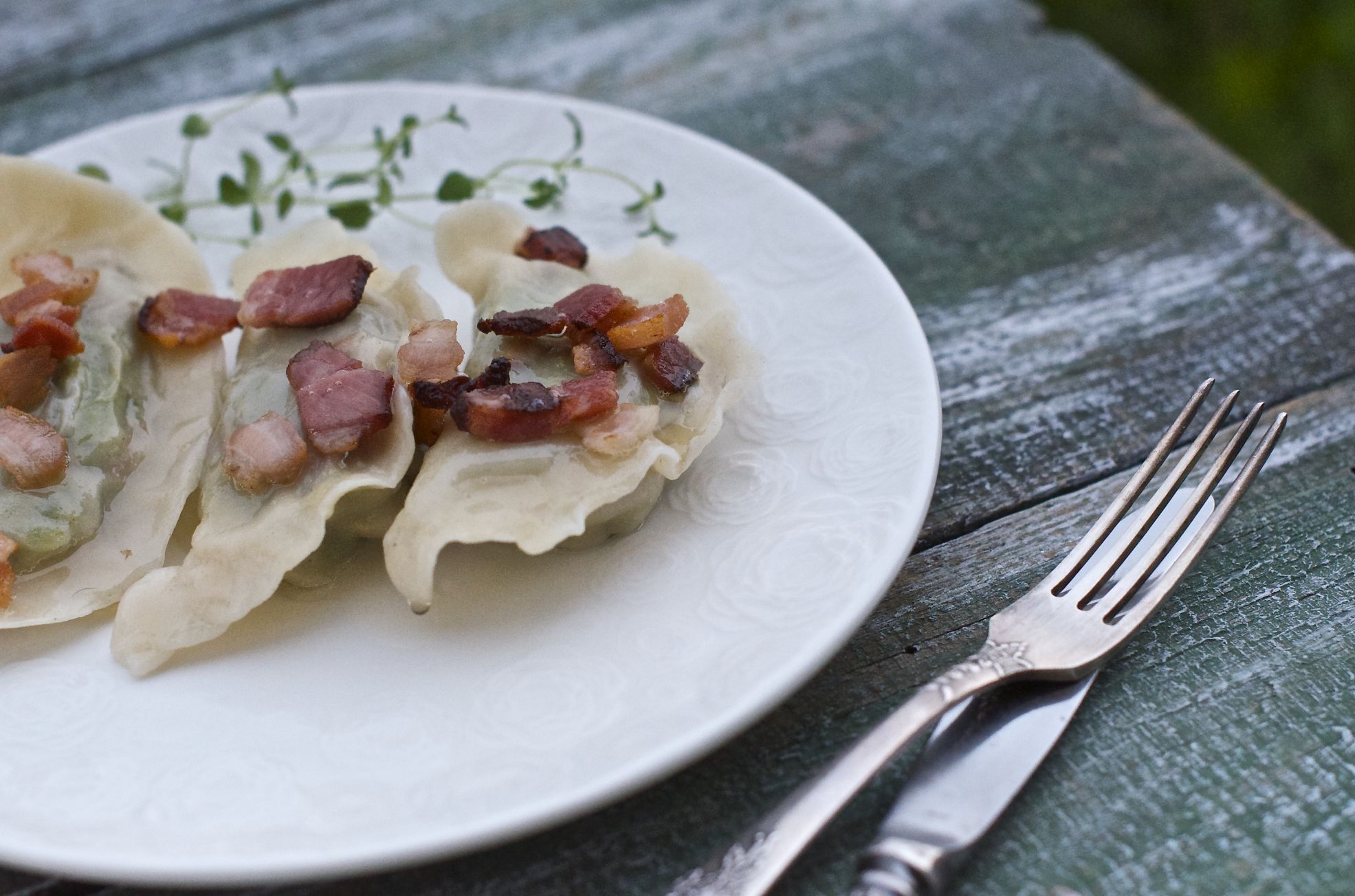 Pierogi Z Bobem I Kurkami Czosnek W Pomidorach Blog Kulinarny